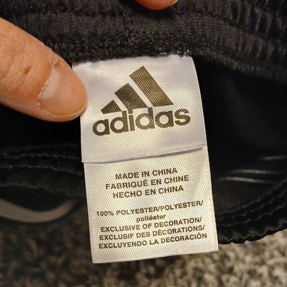 NWOT Infant Baby Adidas Running Track Suit Black & White Matching Set - Picture 8 of 9